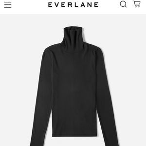 Everlane cotton turtleneck